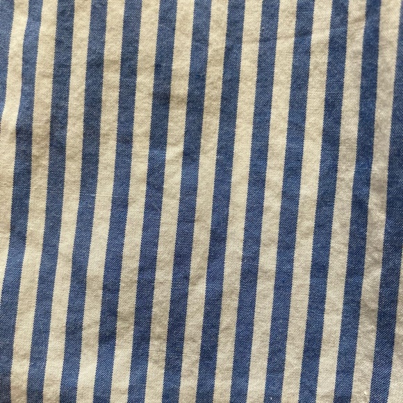 Blue and White JCrew Collection Sleeveless Sheath Dress with Tie Front - Picture 4 of 4